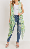Green Cactus Kimono
