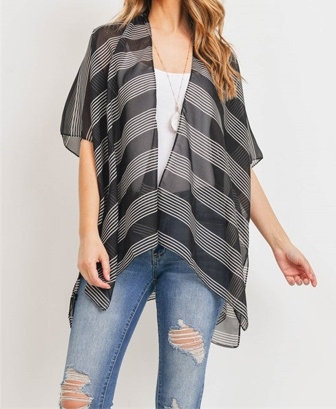 Striped Kimono