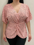 Blush Black Top