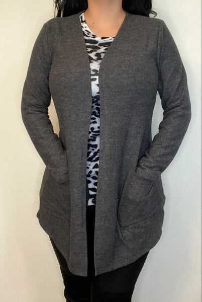 Grey Cardigan