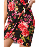 Strappy Overlap Cami Dress