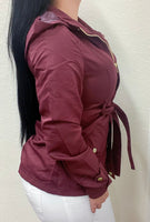 Burgundy Jacket